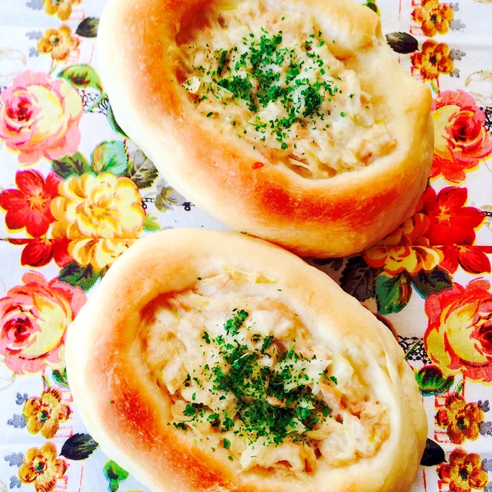 お好きなものを乗せて Hbでお惣菜パン レシピ 作り方 By アキール 正星砂 楽天レシピ